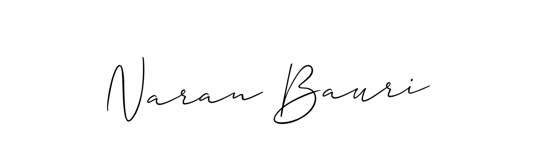 Best and Professional Signature Style for Naran Bauri. Allison_Script Best Signature Style Collection. Naran Bauri signature style 2 images and pictures png