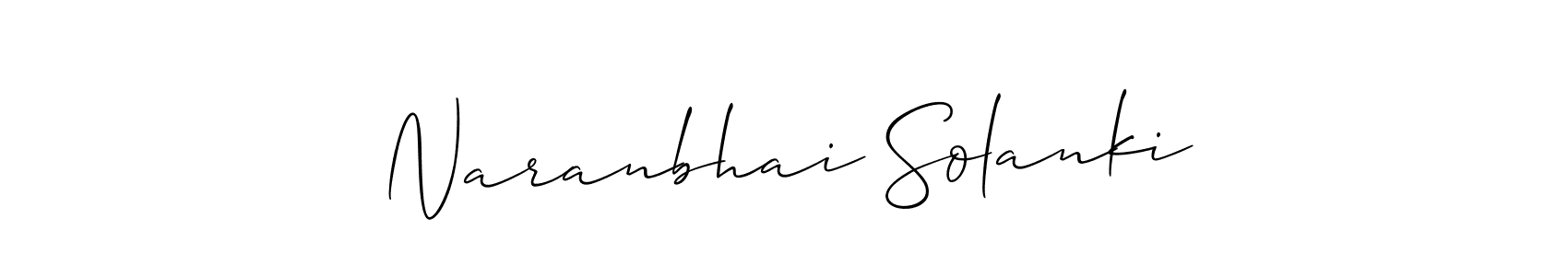 Naranbhai Solanki stylish signature style. Best Handwritten Sign (Allison_Script) for my name. Handwritten Signature Collection Ideas for my name Naranbhai Solanki. Naranbhai Solanki signature style 2 images and pictures png
