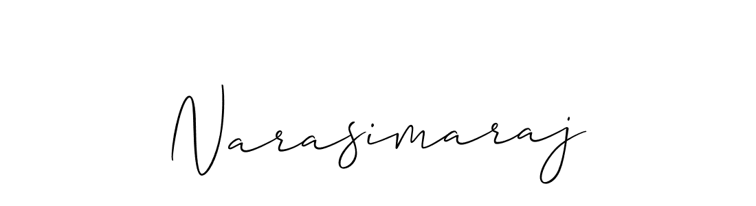 Also You can easily find your signature by using the search form. We will create Narasimaraj name handwritten signature images for you free of cost using Allison_Script sign style. Narasimaraj signature style 2 images and pictures png