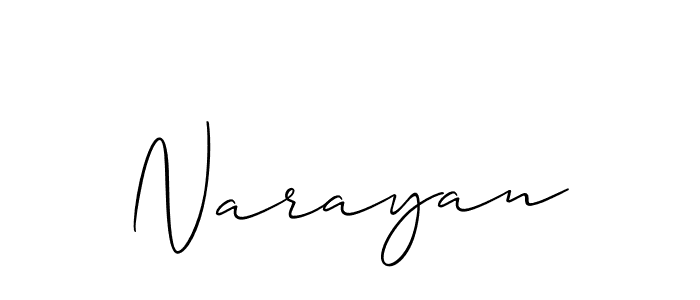 Also we have Narayan name is the best signature style. Create professional handwritten signature collection using Allison_Script autograph style. Narayan signature style 2 images and pictures png