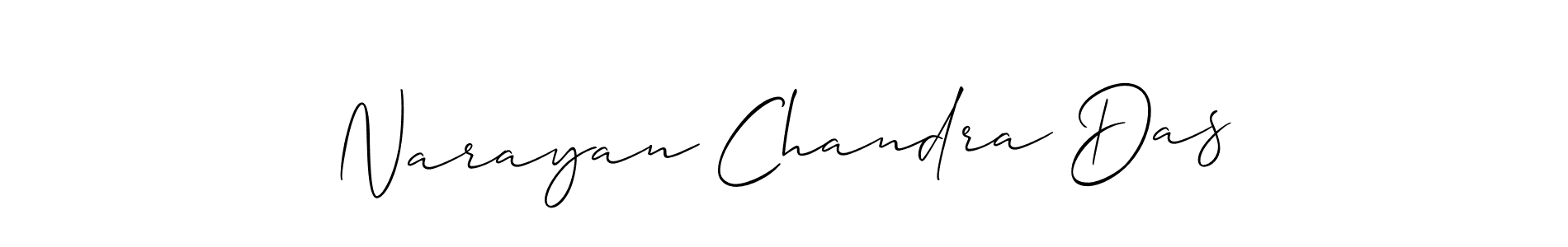 Make a short Narayan Chandra Das signature style. Manage your documents anywhere anytime using Allison_Script. Create and add eSignatures, submit forms, share and send files easily. Narayan Chandra Das signature style 2 images and pictures png