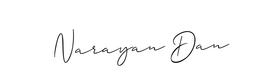 This is the best signature style for the Narayan Dan name. Also you like these signature font (Allison_Script). Mix name signature. Narayan Dan signature style 2 images and pictures png
