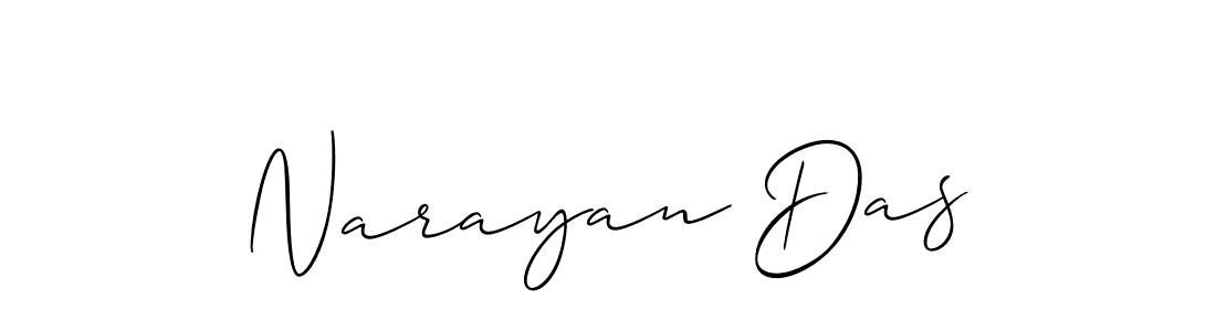 You should practise on your own different ways (Allison_Script) to write your name (Narayan Das) in signature. don't let someone else do it for you. Narayan Das signature style 2 images and pictures png
