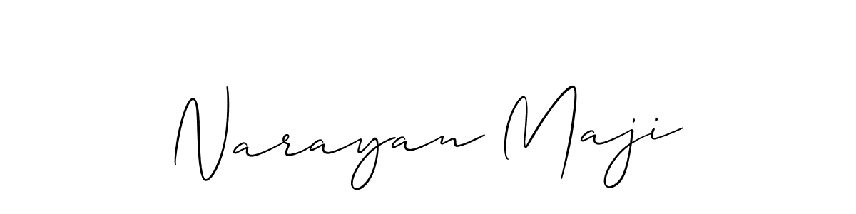 Narayan Maji stylish signature style. Best Handwritten Sign (Allison_Script) for my name. Handwritten Signature Collection Ideas for my name Narayan Maji. Narayan Maji signature style 2 images and pictures png