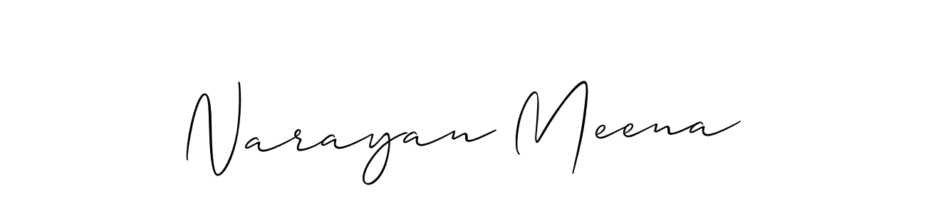 This is the best signature style for the Narayan Meena name. Also you like these signature font (Allison_Script). Mix name signature. Narayan Meena signature style 2 images and pictures png