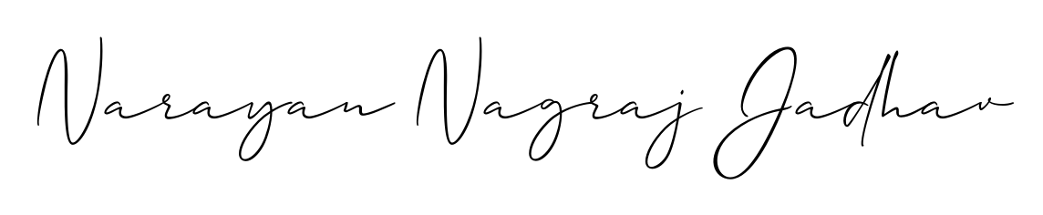 Practice writing Narayan Nagraj Jadhav with the flow of Allison_Script lettering. A fantastic source of inspiration for developing your personal signature style. Narayan Nagraj Jadhav signature style 2 images and pictures png