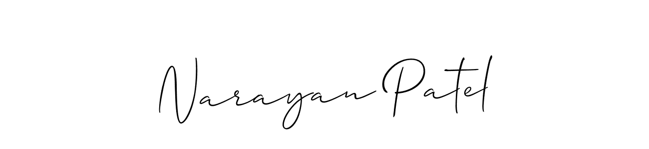 This is the best signature style for the Narayan Patel name. Also you like these signature font (Allison_Script). Mix name signature. Narayan Patel signature style 2 images and pictures png