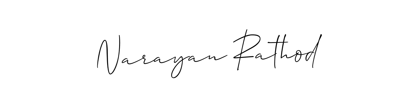 Best and Professional Signature Style for Narayan Rathod. Allison_Script Best Signature Style Collection. Narayan Rathod signature style 2 images and pictures png
