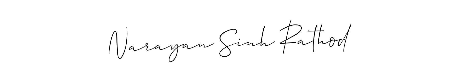 Best and Professional Signature Style for Narayan Sinh Rathod. Allison_Script Best Signature Style Collection. Narayan Sinh Rathod signature style 2 images and pictures png