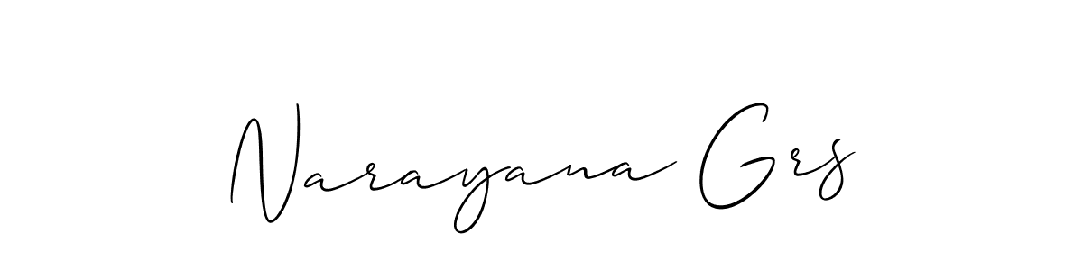See photos of Narayana Grs official signature by Spectra . Check more albums & portfolios. Read reviews & check more about Allison_Script font. Narayana Grs signature style 2 images and pictures png