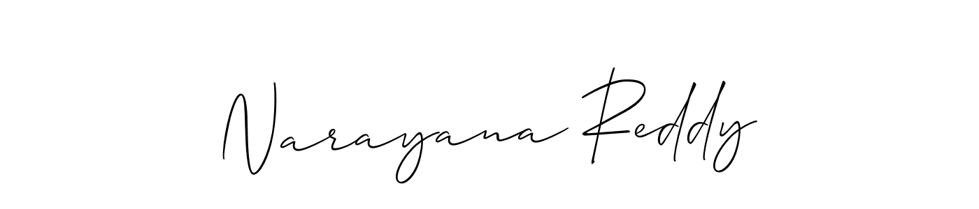 Also You can easily find your signature by using the search form. We will create Narayana Reddy name handwritten signature images for you free of cost using Allison_Script sign style. Narayana Reddy signature style 2 images and pictures png