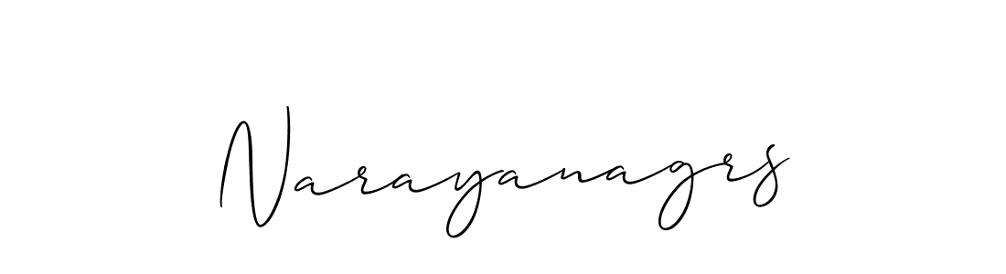 How to Draw Narayanagrs signature style? Allison_Script is a latest design signature styles for name Narayanagrs. Narayanagrs signature style 2 images and pictures png