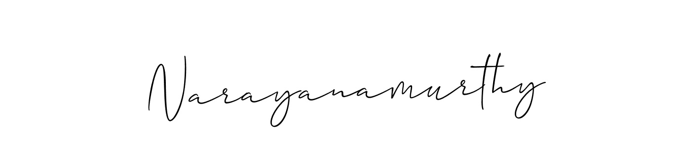 Make a short Narayanamurthy signature style. Manage your documents anywhere anytime using Allison_Script. Create and add eSignatures, submit forms, share and send files easily. Narayanamurthy signature style 2 images and pictures png