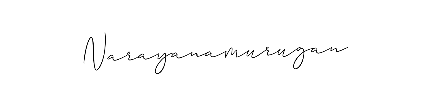 if you are searching for the best signature style for your name Narayanamurugan. so please give up your signature search. here we have designed multiple signature styles  using Allison_Script. Narayanamurugan signature style 2 images and pictures png