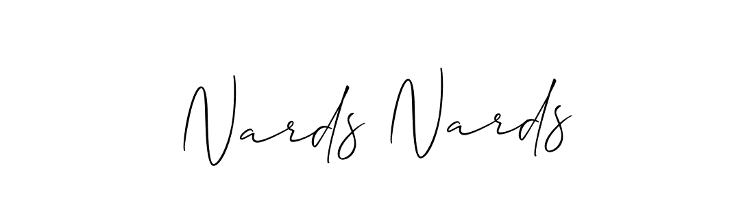 Once you've used our free online signature maker to create your best signature Allison_Script style, it's time to enjoy all of the benefits that Nards Nards name signing documents. Nards Nards signature style 2 images and pictures png