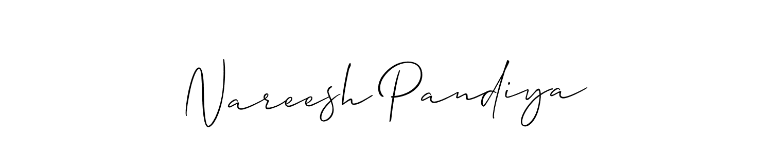 You can use this online signature creator to create a handwritten signature for the name Nareesh Pandiya. This is the best online autograph maker. Nareesh Pandiya signature style 2 images and pictures png