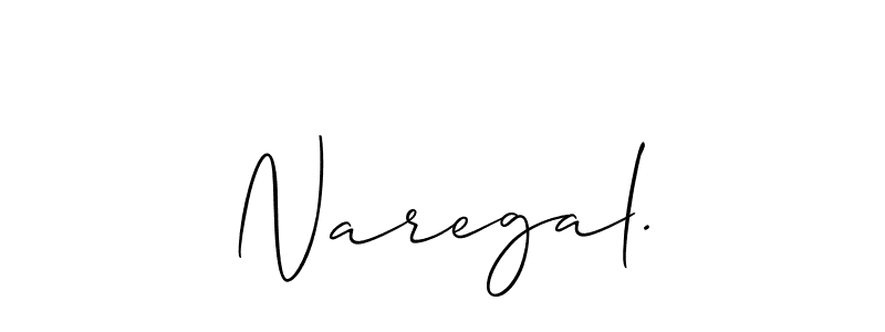 Make a short Naregal. signature style. Manage your documents anywhere anytime using Allison_Script. Create and add eSignatures, submit forms, share and send files easily. Naregal. signature style 2 images and pictures png