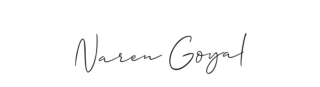 Similarly Allison_Script is the best handwritten signature design. Signature creator online .You can use it as an online autograph creator for name Naren Goyal. Naren Goyal signature style 2 images and pictures png