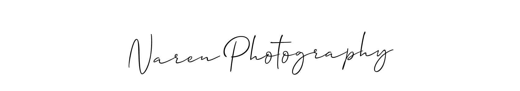Allison_Script is a professional signature style that is perfect for those who want to add a touch of class to their signature. It is also a great choice for those who want to make their signature more unique. Get Naren Photography name to fancy signature for free. Naren Photography signature style 2 images and pictures png