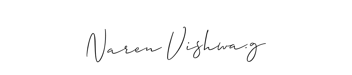 Once you've used our free online signature maker to create your best signature Allison_Script style, it's time to enjoy all of the benefits that Naren Vishwa.g name signing documents. Naren Vishwa.g signature style 2 images and pictures png