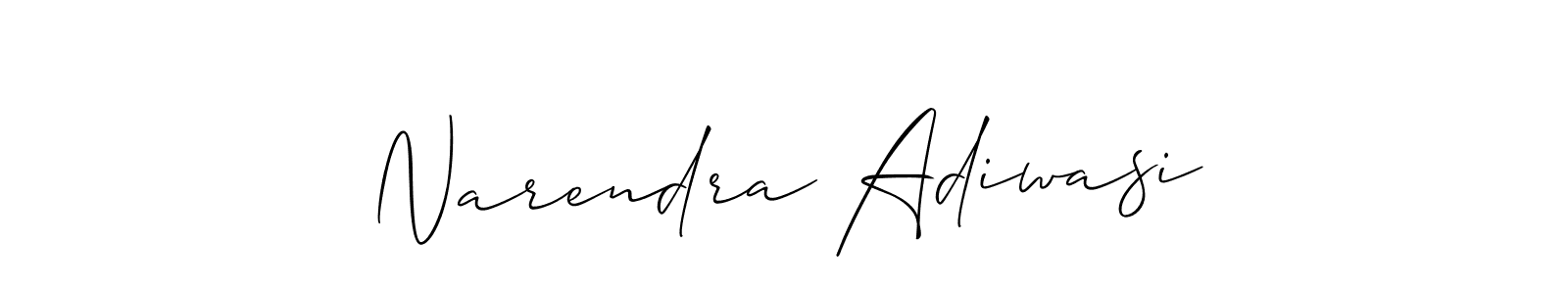 You can use this online signature creator to create a handwritten signature for the name Narendra Adiwasi. This is the best online autograph maker. Narendra Adiwasi signature style 2 images and pictures png