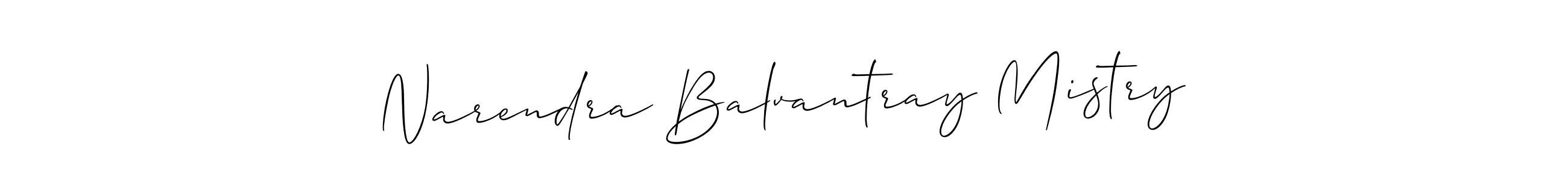 How to Draw Narendra Balvantray Mistry signature style? Allison_Script is a latest design signature styles for name Narendra Balvantray Mistry. Narendra Balvantray Mistry signature style 2 images and pictures png