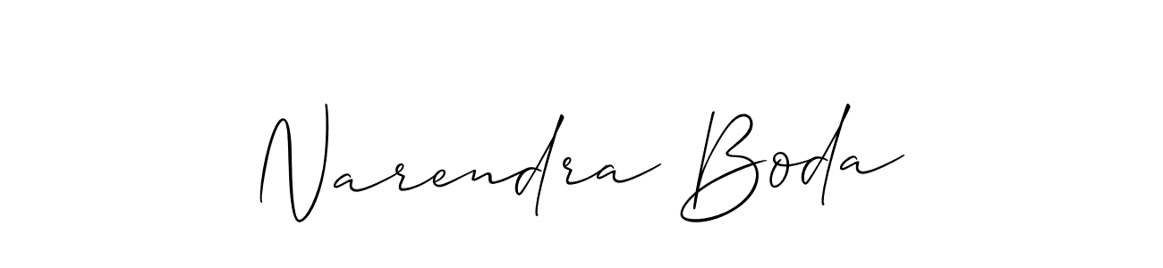 Make a short Narendra Boda signature style. Manage your documents anywhere anytime using Allison_Script. Create and add eSignatures, submit forms, share and send files easily. Narendra Boda signature style 2 images and pictures png
