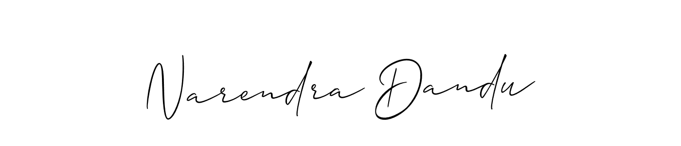 This is the best signature style for the Narendra Dandu name. Also you like these signature font (Allison_Script). Mix name signature. Narendra Dandu signature style 2 images and pictures png