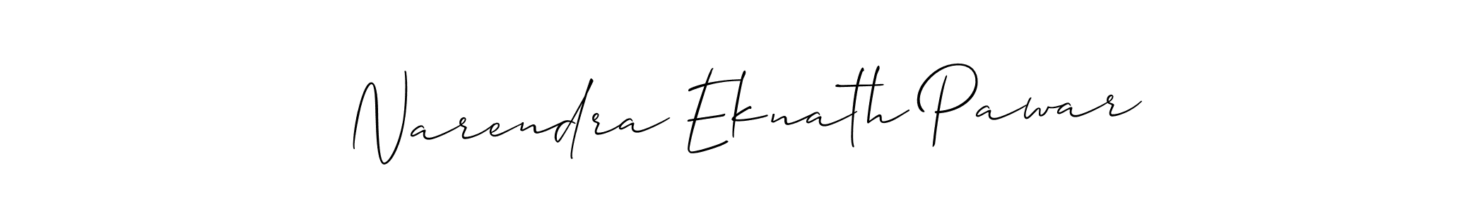 Design your own signature with our free online signature maker. With this signature software, you can create a handwritten (Allison_Script) signature for name Narendra Eknath Pawar. Narendra Eknath Pawar signature style 2 images and pictures png