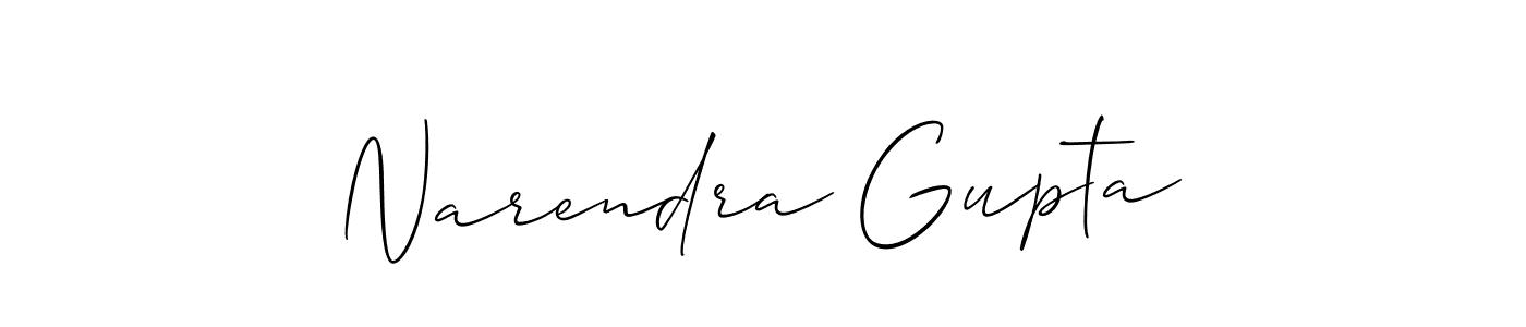 Once you've used our free online signature maker to create your best signature Allison_Script style, it's time to enjoy all of the benefits that Narendra Gupta name signing documents. Narendra Gupta signature style 2 images and pictures png