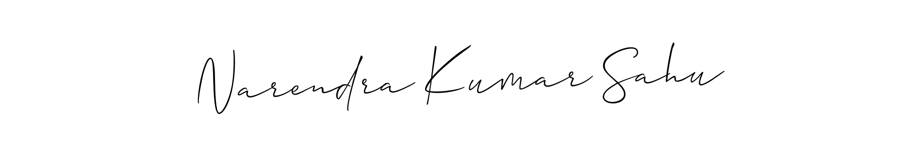Once you've used our free online signature maker to create your best signature Allison_Script style, it's time to enjoy all of the benefits that Narendra Kumar Sahu name signing documents. Narendra Kumar Sahu signature style 2 images and pictures png
