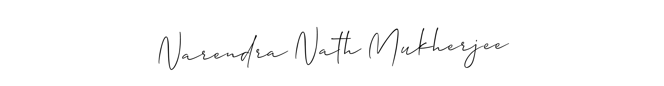 This is the best signature style for the Narendra Nath Mukherjee name. Also you like these signature font (Allison_Script). Mix name signature. Narendra Nath Mukherjee signature style 2 images and pictures png