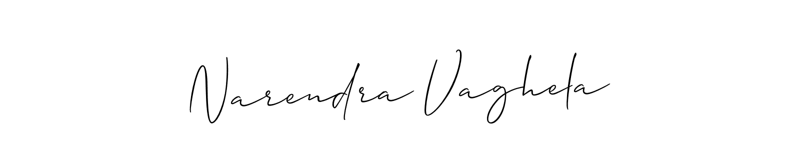 Also You can easily find your signature by using the search form. We will create Narendra Vaghela name handwritten signature images for you free of cost using Allison_Script sign style. Narendra Vaghela signature style 2 images and pictures png