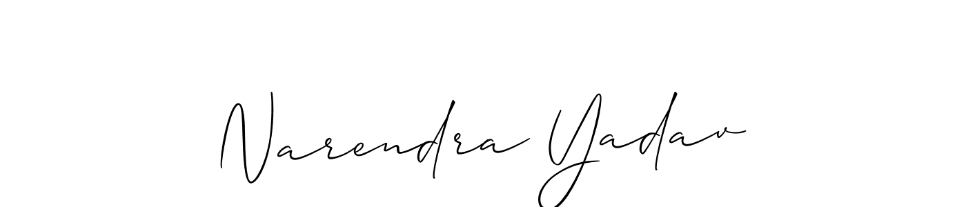 Make a beautiful signature design for name Narendra Yadav. Use this online signature maker to create a handwritten signature for free. Narendra Yadav signature style 2 images and pictures png