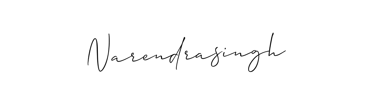 Also You can easily find your signature by using the search form. We will create Narendrasingh name handwritten signature images for you free of cost using Allison_Script sign style. Narendrasingh signature style 2 images and pictures png