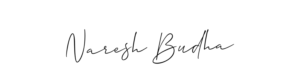 Also You can easily find your signature by using the search form. We will create Naresh Budha name handwritten signature images for you free of cost using Allison_Script sign style. Naresh Budha signature style 2 images and pictures png