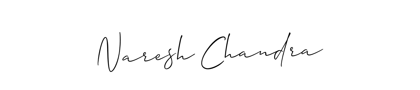 if you are searching for the best signature style for your name Naresh Chandra. so please give up your signature search. here we have designed multiple signature styles  using Allison_Script. Naresh Chandra signature style 2 images and pictures png