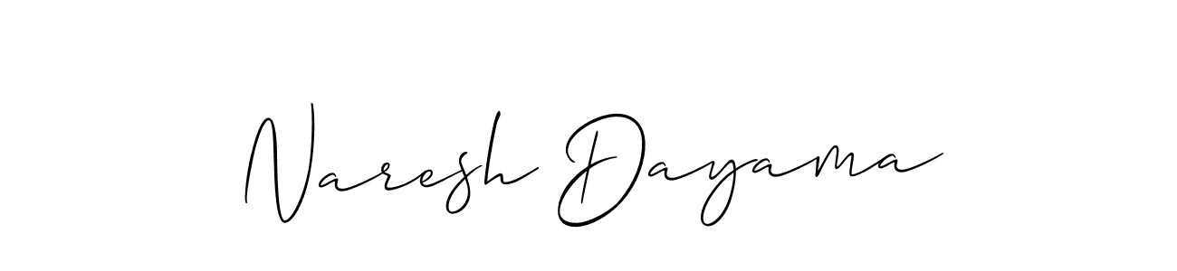 How to Draw Naresh Dayama signature style? Allison_Script is a latest design signature styles for name Naresh Dayama. Naresh Dayama signature style 2 images and pictures png