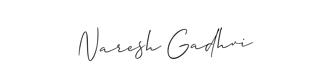 This is the best signature style for the Naresh Gadhvi name. Also you like these signature font (Allison_Script). Mix name signature. Naresh Gadhvi signature style 2 images and pictures png