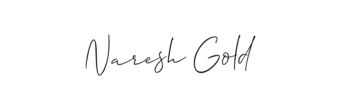 Naresh Gold stylish signature style. Best Handwritten Sign (Allison_Script) for my name. Handwritten Signature Collection Ideas for my name Naresh Gold. Naresh Gold signature style 2 images and pictures png