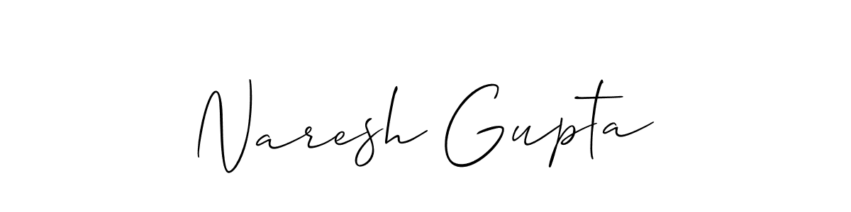 Make a beautiful signature design for name Naresh Gupta. Use this online signature maker to create a handwritten signature for free. Naresh Gupta signature style 2 images and pictures png