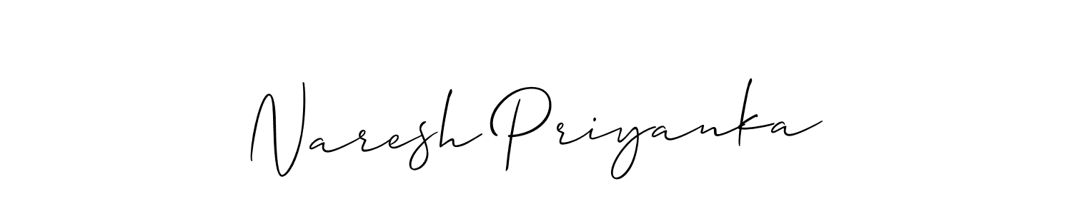 You can use this online signature creator to create a handwritten signature for the name Naresh Priyanka. This is the best online autograph maker. Naresh Priyanka signature style 2 images and pictures png