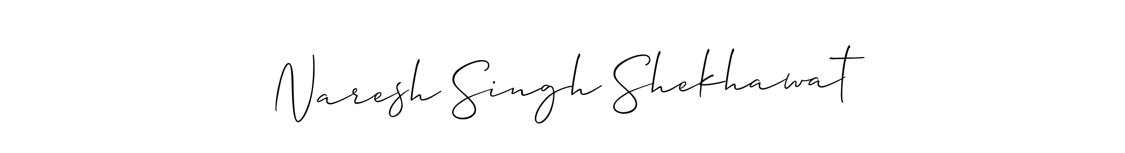 Similarly Allison_Script is the best handwritten signature design. Signature creator online .You can use it as an online autograph creator for name Naresh Singh Shekhawat. Naresh Singh Shekhawat signature style 2 images and pictures png
