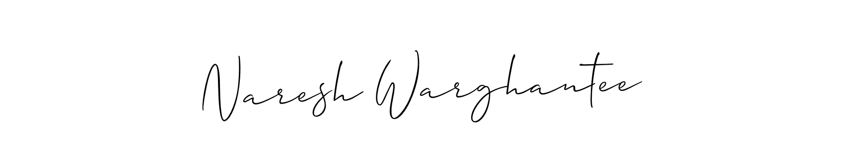 You can use this online signature creator to create a handwritten signature for the name Naresh Warghantee. This is the best online autograph maker. Naresh Warghantee signature style 2 images and pictures png