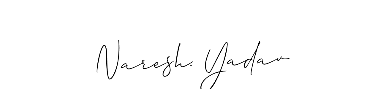 How to Draw Naresh. Yadav signature style? Allison_Script is a latest design signature styles for name Naresh. Yadav. Naresh. Yadav signature style 2 images and pictures png