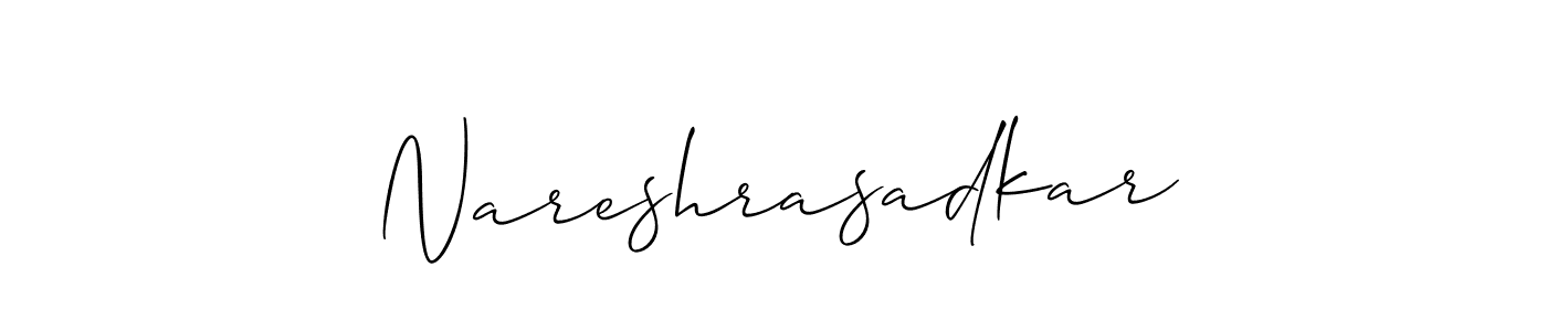 You can use this online signature creator to create a handwritten signature for the name Nareshrasadkar. This is the best online autograph maker. Nareshrasadkar signature style 2 images and pictures png
