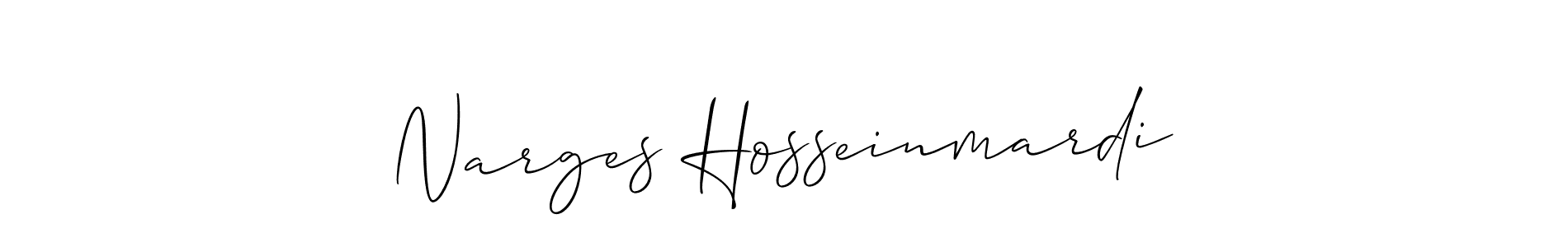 Once you've used our free online signature maker to create your best signature Allison_Script style, it's time to enjoy all of the benefits that Narges Hosseinmardi name signing documents. Narges Hosseinmardi signature style 2 images and pictures png