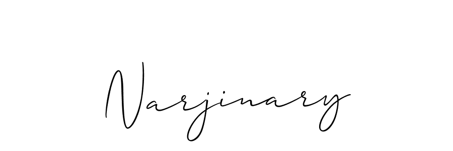 Also we have Narjinary name is the best signature style. Create professional handwritten signature collection using Allison_Script autograph style. Narjinary signature style 2 images and pictures png