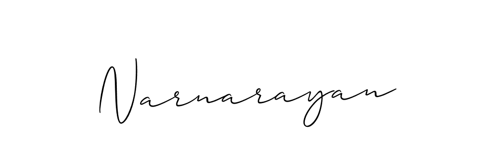 How to Draw Narnarayan signature style? Allison_Script is a latest design signature styles for name Narnarayan. Narnarayan signature style 2 images and pictures png