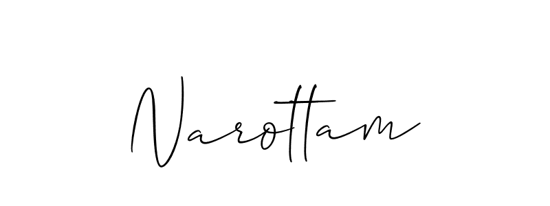 if you are searching for the best signature style for your name Narottam. so please give up your signature search. here we have designed multiple signature styles  using Allison_Script. Narottam signature style 2 images and pictures png